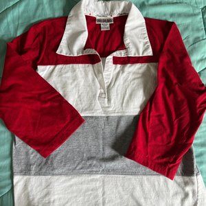 Unisex 3/4 sleeve rugby shirt